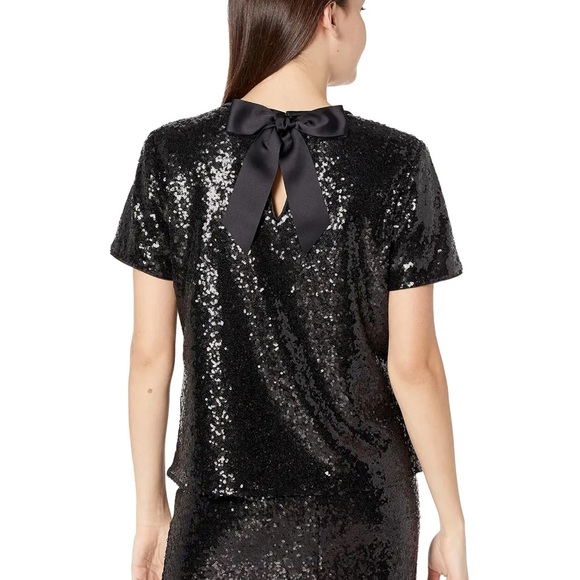 Kate spade black sequin top - Picture 1 of 7